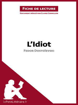 cover image of L'Idiot de Fedor Dostoïevski (Fiche de lecture)